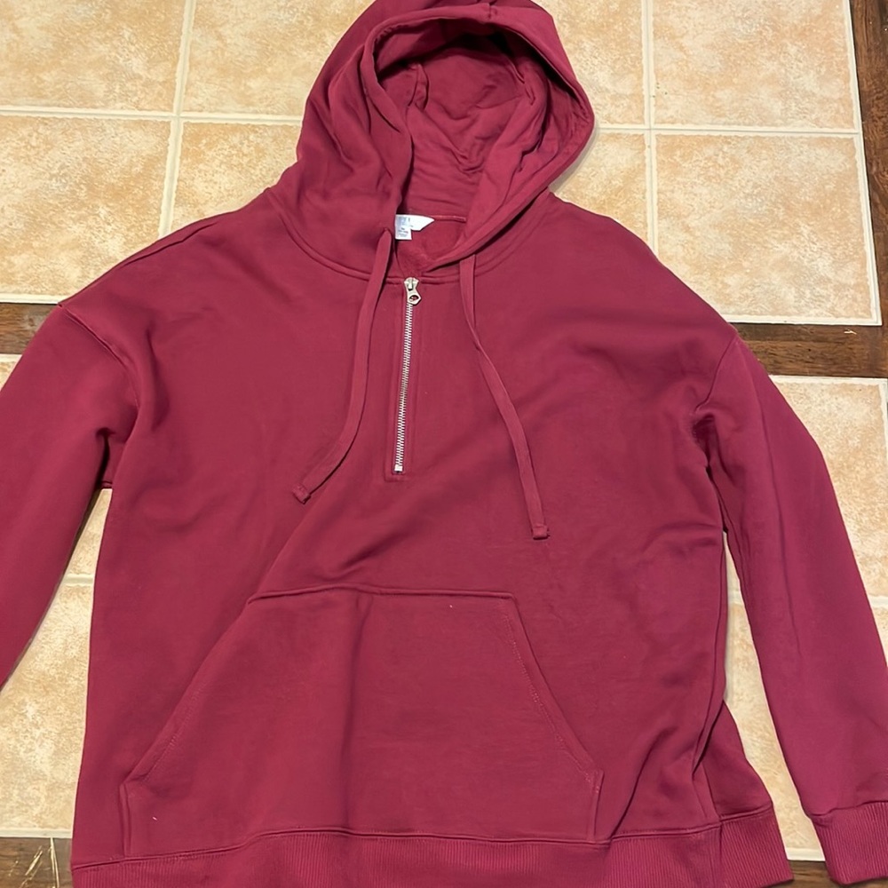 Time in true thick purple hoodie